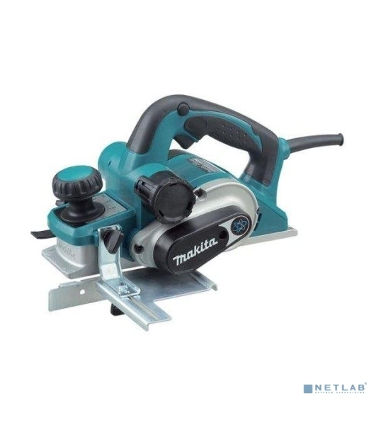 Рубанок Makita KP0810 850 Вт,16000 об\м, ширина-82мм, глуб-4мм, 3.2кг, кор, парал упор