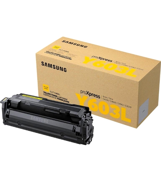 Картридж лазерный Samsung SL-C4010 желтый CLT-Y603L/SEE 10K