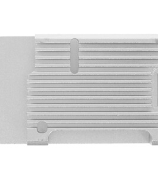 Алюминиевый корпус QUMO Argon NEO для Raspberry Pi 4 с магнитным креплением, grey(RS044)