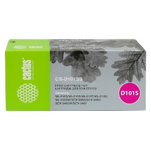 Картридж лазерный Cactus CS-D101SS черный (1500 стр.) для Samsung ML-2160/2165/2167/2168/SCX-3400/3405