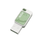 Флешка USB Netac UA31 (NT03UA31N-128G-32GN), 128Gb, USB 3.2, R/W 110/45, зеленый/белый, фото2