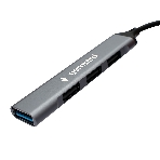 Разветвитель USB3.0/2.0 Gembird UHB-C202, USB3.0, 3xUSB2.0, кабель Type-C 10 см, алюминий, пакет, фото3