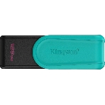 Флешка USB Kingston DataTraveler Exodia S (DTXS/128Gb), 128Gb, USB 3.2 Gen 1, R/W 150/60, бирюзовый/черный, фото3