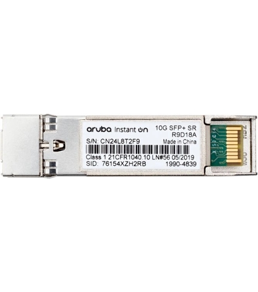 Трансивер HPE R9D18A#0D1 Aruba Instant On 10G SFP+ LC SR 300m OM3 MMF