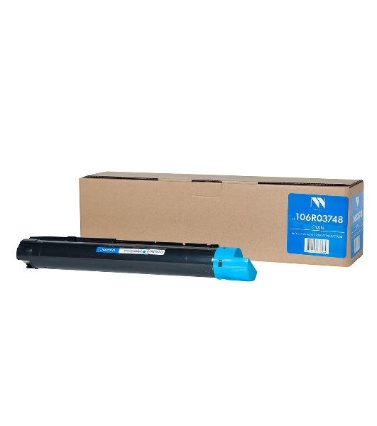 Картридж лазерный NVPrint совместимый NV-106R03748 Cyan для Xerox VersaLink C7020/C7025/C7030 (16500k)