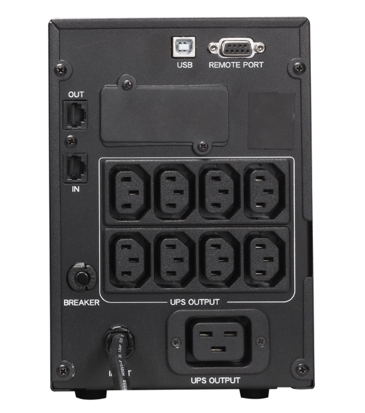 Источник бесперебойного питания Powercom Smart King Pro+ SPT-3000-II LCD 2400Вт 3000ВА черный