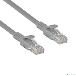 Патч-корд ExeGate UTP-RJ45-RJ45-5e-CU-3M-GY, UTP, cat.5e, 3м, медь, серый, фото2