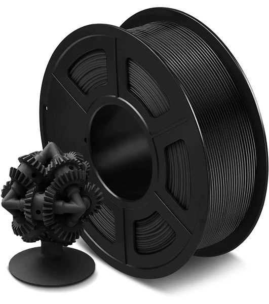 Филамент NVPrint ASA черный для 3D печати диаметр 1.75мм длина 330 метров масса 1 кг