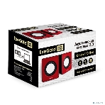 Акустическая система 2.0 ExeGate EX289920RUS Disco 140 Red (питание USB, 2х3Вт (6Вт RMS), 100-20000Гц, красный), фото8