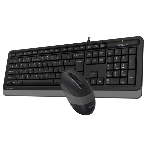 Комплект клавиатура+мышь A4Tech FStyler F1010 проводной, USB, 1600 DPI, чёрный, фото23