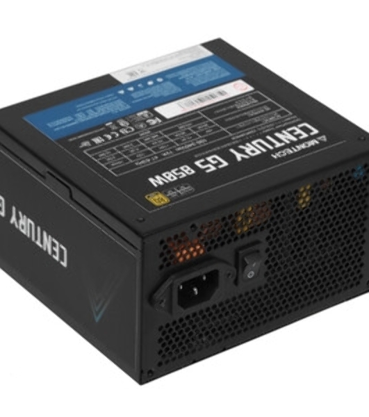 Блок питания Montech ATX 850W CENTURY GOLD G5, 850 Вт, 80 PLUS GOLD, 120 мм, модульный, черный
