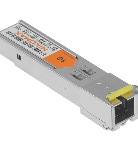 Модуль SFP GIGALINK GL-OT-SG06SC1-1550-1310-B, WDM, 155Mb/1,25Gb/s одно волокно SM, SC, Tx:1550/Rx:1310 нм, 6 дБ до 3 км
