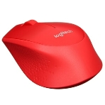 Мышь беспроводная Logitech M280 красный, 1000 dpi, радиоканал, USB, кнопки - 3, фото9