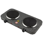 Плита настольная электрическая Homestar HS-1104 1000+1000Вт Ф155+155мм чугун, фото 1