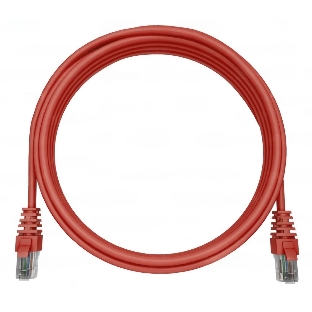 Патч-корд NTSS NTSS-PC-UTP-RJ45-5e-0.3-LSZH-RD NTSS-PC-UTP-RJ45-5E-0.3-LSZH UTP RJ-45 вил.-вилка RJ-45 cat.5e 0.3м красный LSZH (уп.:1шт)