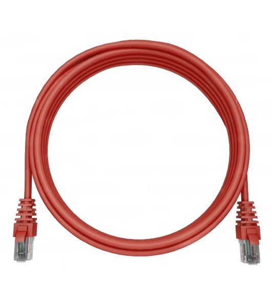Патч-корд NTSS NTSS-PC-UTP-RJ45-5e-0.3-LSZH-RD NTSS-PC-UTP-RJ45-5E-0.3-LSZH UTP RJ-45 вил.-вилка RJ-45 cat.5e 0.3м красный LSZH (уп.:1шт)