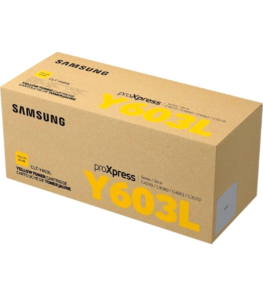 Картридж лазерный Samsung SL-C4010 желтый CLT-Y603L/SEE 10K