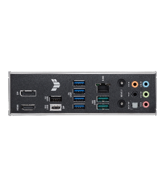 Материнская плата ASUS TUF GAMING B860M-PLUS WIFI, LGA 1851, Intel B860, 4xDDR5, 4xSATA, 3xM.2, 1xPCIe 5.0 x16, 1xPCIe x4, 1xUSB-C, 4xUSB-A 3.2 Gen 1, 2xUSB-A 3.2 Gen 2, 1xHDMI, 1xDP, 1x2.5Gb LAN, 7.1, mATX