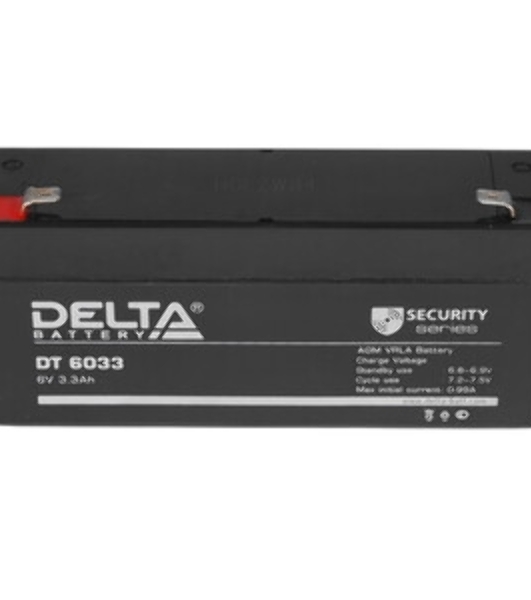 Батарея для ИБП Delta DT 6033 (6V, 3.3Ah)
