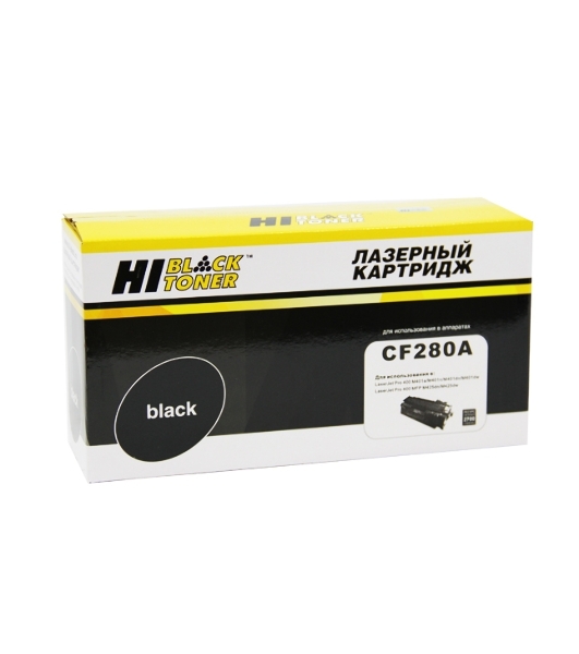 Расходные материалы Hi-Black CF280A Картридж для LJ PRO 400 M401/ PRO 400 MFP M425 с чипом 2,7К