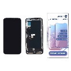 Дисплей Amperin для Apple iPhone XS в сборе с тачскрином (Soft Oled), черный, фото4