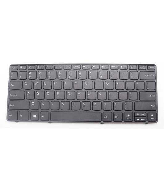 Клавиатура для ноутбука Lenovo 100w 300w 500w Yoga Gen 4 черная