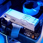 Оперативная память Kingston Fury Beast, DDR5, 32Gb (1x32Gb), 6000MHz, CL36, DIMM, радиатор, RGb, белый, фото4