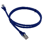 Патч-корд LANMASTER LSZH FTP cat.6, 0.5 м, синий, фото 1