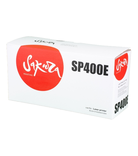 Картридж Sakura SP400E для Ricoh SP400DN/SP450DN, черный, 5 000 к.