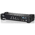 Переключатель KVM ATEN CS1784A-AT-G KVM+Audio+USB 2.0, 1 user USB+DVI => 4 cpu USB+DVI, со шнурами USB 4х1.8м., 2560x1600 60Hz DVI-D Dual Link/2048x, фото3