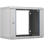 Шкаф коммутационный ЦМО (ШРН-9.350) настенный 9U 600x350 мм пер. дв. стекл 200 кг серый 300 мм 180 град., фото7