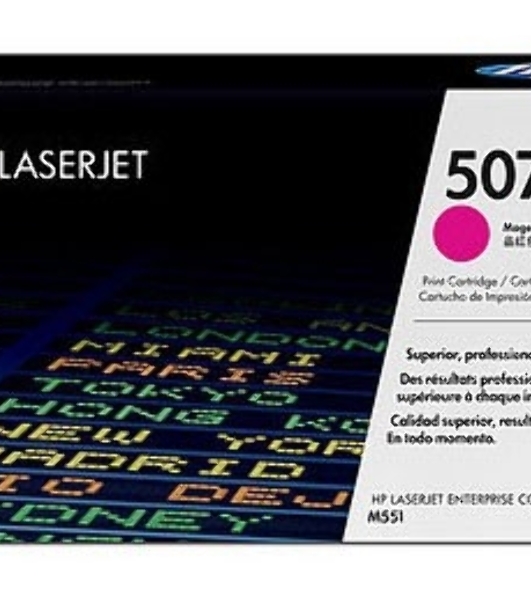 Картридж лазерный HP CE403A пурпурный для CLJ M551 6000 стр.