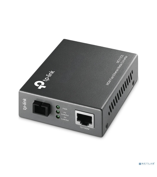 Медиаконвертер TP-Link MC111CS SMB 10/100M RJ45 to 100M single-mode, Full-duplex, up to 20Km
