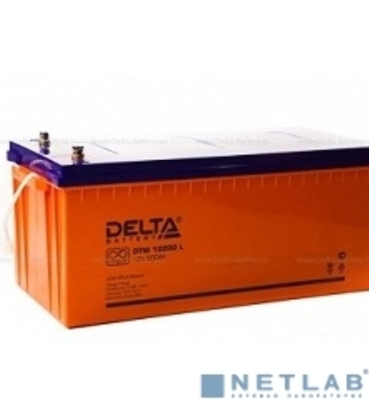 Батарея Delta DTM 12200 L (200 А\ч, 12В) свинцово- кислотный аккумулятор