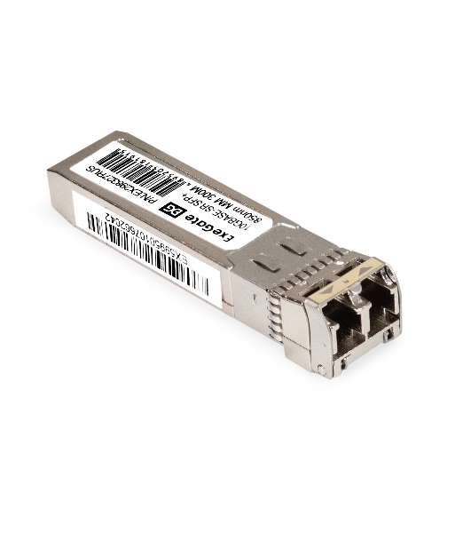 Трансивер SFP+ EXT-10G-MM850-LC2-300M (10Gbase-SR для многомодового оптического кабеля, 10 Гбит/с, Tx:850/Rx:850 нм, до 300 м, разъем Duplex LC)