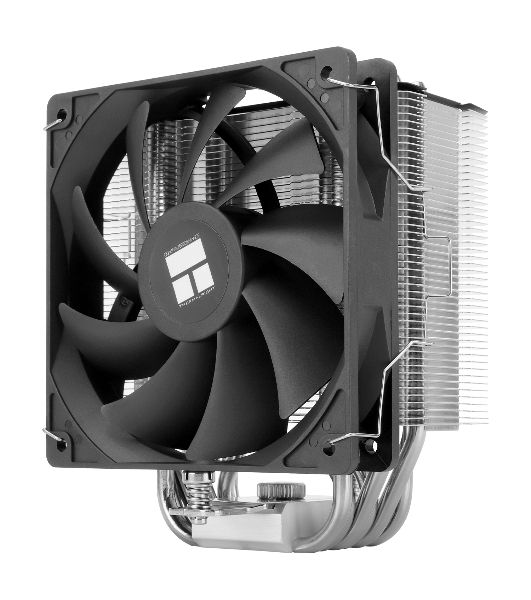 Кулер для процессора Thermalright Burst Assassin 120 SE черный/серебристый (4-pin PWM, 148мм, Al/Cu, 6x6мм, 1x120мм, 66.17CFM, 25.6dBA, 1550RPM, S: 1851/1700/1200/115X, AM5/AM4)