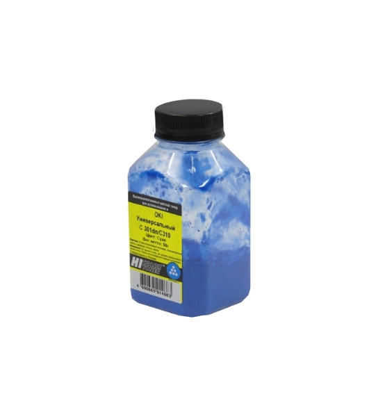 Тонер OKI Универсальный С 301dn/C310 (Hi-Color) C, 50 г, банка