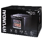 Сушка для фруктов и овощей Hyundai HYFD-P1203 12под. 500 Вт, черный, фото23