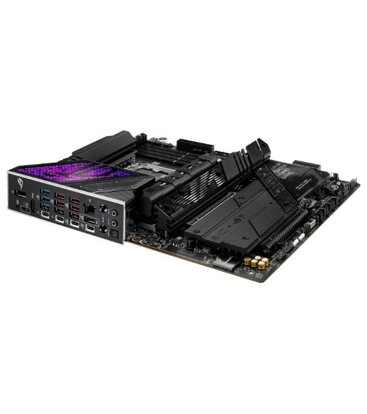 Материнская плата ASUS ROG STRIX Z890-E GAMING WIFI, LGA 1851, Intel Z890, 4xDDR5, 4xSATA, 7xM.2, 1xPCIe 5.0 x16, 1xPCIe 4.0 x16, 1xHDMI, 1xDP, 2xUSB-C Thunderbolt 4, 7xUSB-A 3.2 Gen 2, 3xUSB-A 3.2 Gen 1, 2xUSB-C 3.2 Gen 2x2, 1x 5Gb LAN, 2x3.5 мм, 7.1, ATX