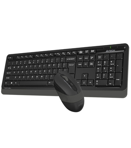Комплект клавиатура+мышь A4Tech FStyler FG1010 беспроводной, USB, 2000 DPI, чёрный