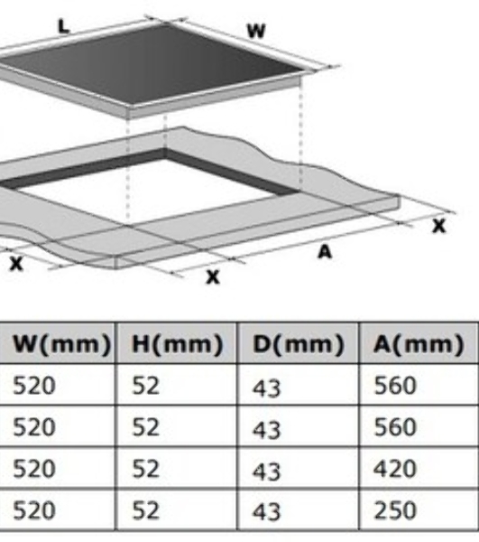 Электрическая варочная панель Zigmund & Shtain CN 42.3 B Hi-Light, независимая, черный