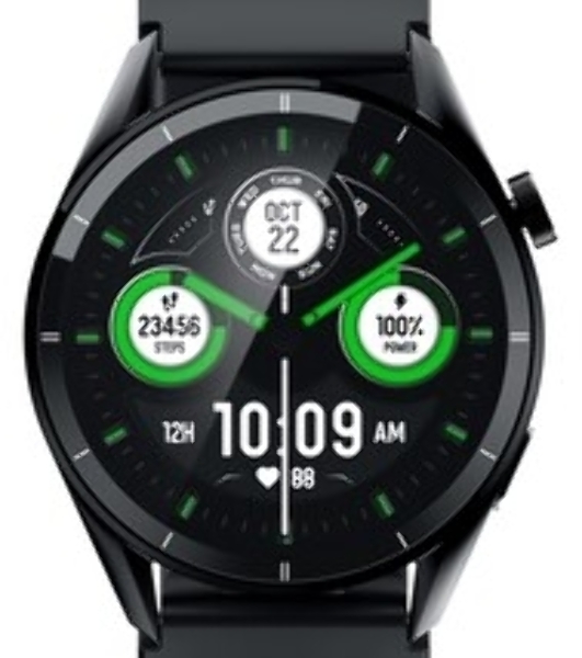Умные часы Tecno Watch Pro 3 1.43' AMOLED, Bluetooth, IP68, черный