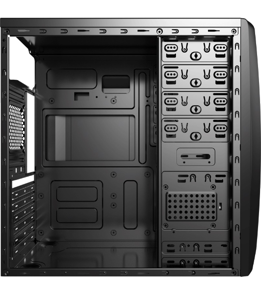Компьютерный корпус Miditower Aerocool/Formula Cs-1102 черный ATX/micro ATX/mini ITX, USB 3.0 (без БП) 58133