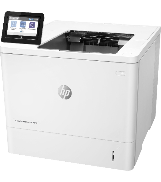 Принтер лазерный HP LaserJet Enterprise M612dn (7PS86A), A4, ч/б, печ. до 71 стр/мин., 1200 x 1200 dpi, USB, RJ-45, Air Print, Mopria