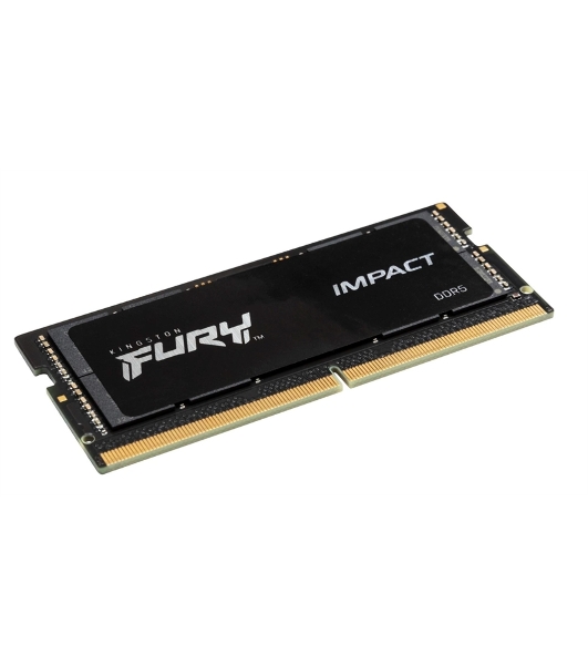 Оперативная память Kingston Fury Impact, DDR5, 32GB (1x32GB), 4800MHz, CL38 SO-DIMM