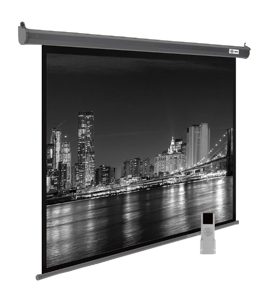 Экран Cactus 175x280 см SIlverMotoExpert CS-PSSME-280X175-DG 16:10 настенно-потолочный рулонный темно-серый (моторизованный привод)