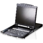 Kvm консоль ATEN 8P Dual RAIL LCD KVMP SWITCH 19INCH (CL5808NR), фото2