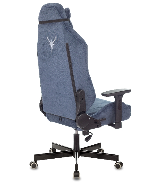 Кресло Knight N1 Fabric синий, ткань, 120 кг, механизм качания