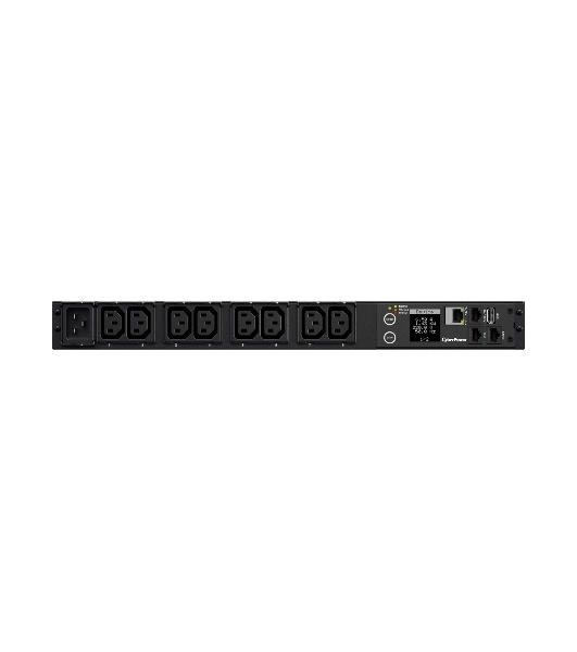 Блок распределения питания CyberPower PDU PDU41005 (PDU20SWHVIEC8FNET) 1U type, 16Amp, plug IEC 320 C20, (8) IEC 320 C13