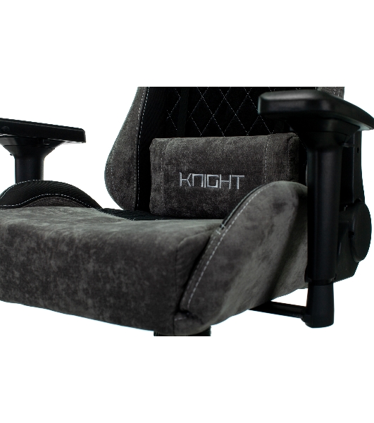 Кресло Бюрократ VIKING 7 KNIGHT B FABRIC черный, ткань, 120 кг, механизм качания